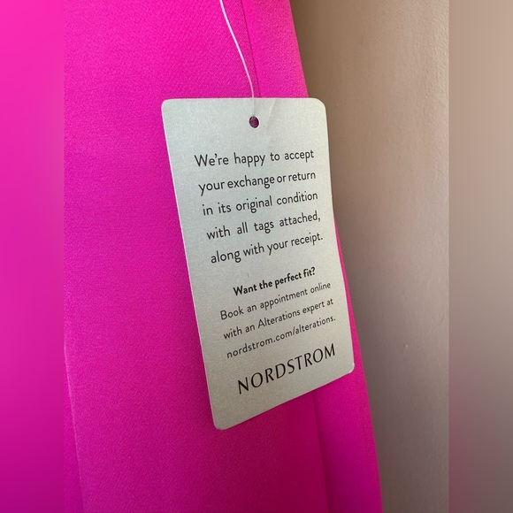 NWT Eliza J | Pink Off The Shoulder Midi Dress Size 8 - Picture 4 of 10